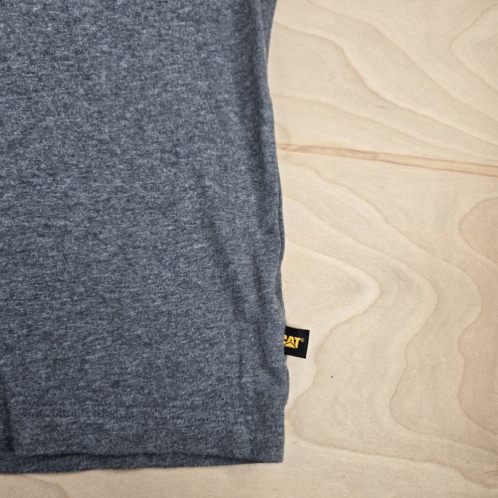 CAT Caterpillar Men's Relaxed Fit T Shirt, Color Gray, Size Large L - Picture 5 of 10